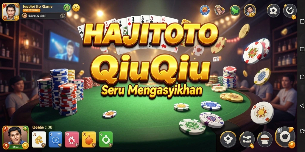 Tampilan gameplay QiuQiu yang seru dan menantang.