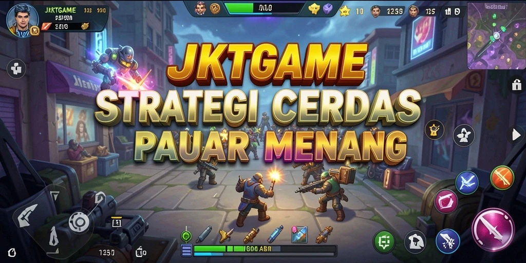 Tampilan gameplay JKTGAME yang strategis dan mendebarkan.