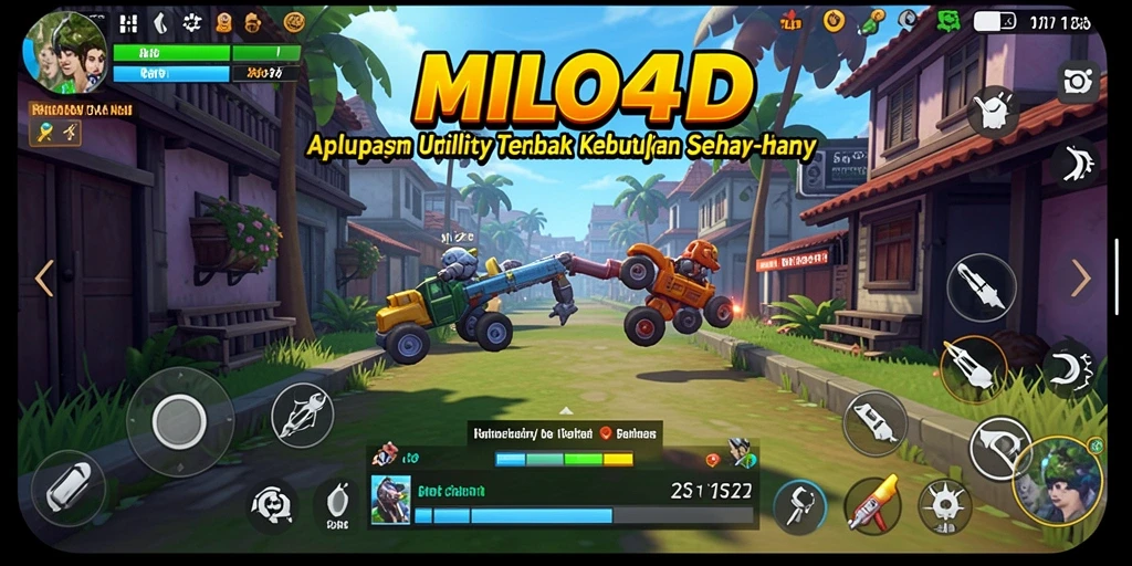 Tampilan antarmuka yang intuitif dalam aplikasi MILO4D.