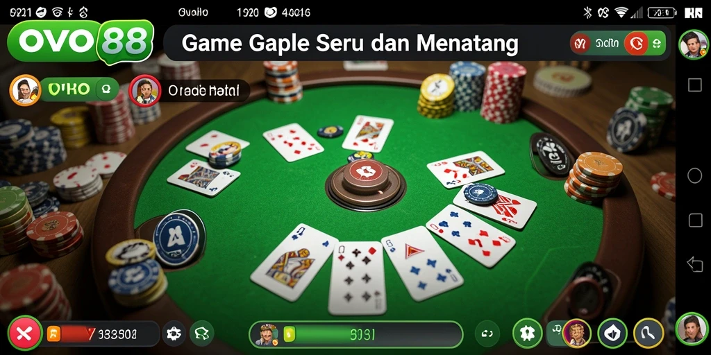 Tampilan gameplay seru dalam OVO88 dengan grafis menawan.