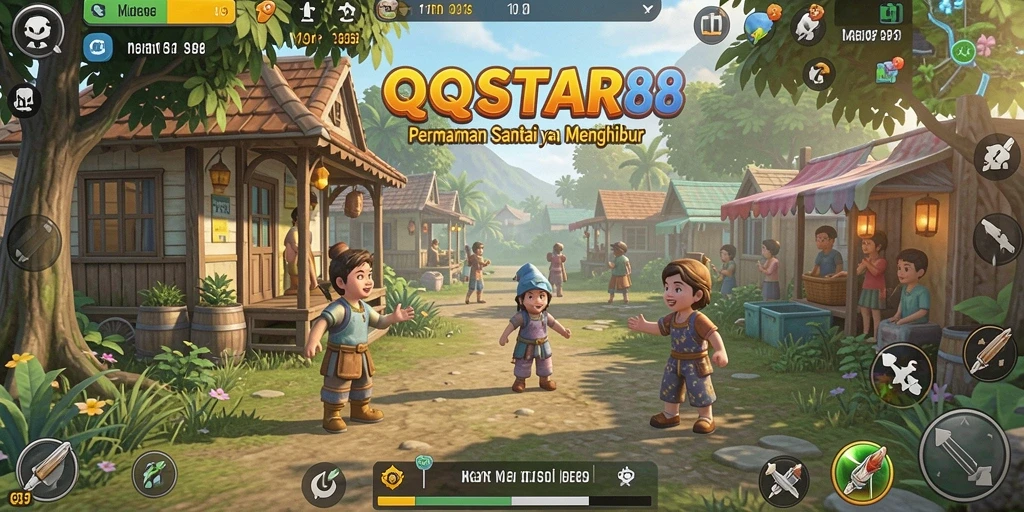 Tampilan gameplay <strong>QQSTAR88</strong> yang menarik dan menyenangkan untuk dimainkan.