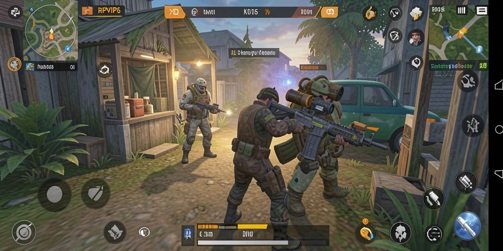 Tampilan gameplay RPVIP6 yang menarik dan mendetail.