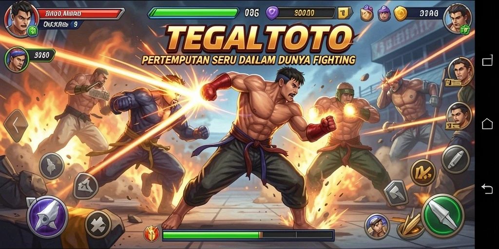 Gameplay TEGALTOTO yang mendebarkan dan penuh aksi.