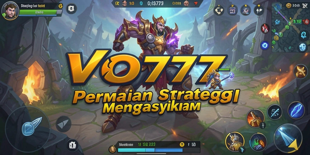 Screenshot VO777 menampilkan pertempuran strategis dan interaksi antar pemain.