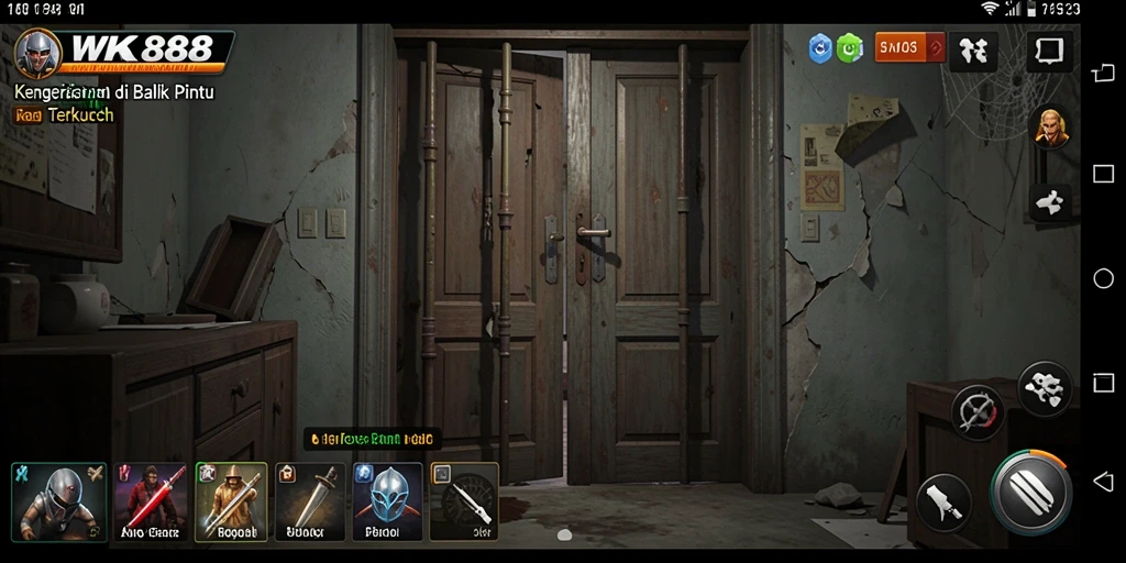 Gameplay menakutkan di WT888 yang penuh misteri.
